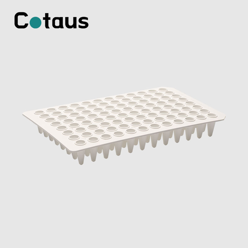 96 Well 0.1ml White Walang Skirt PCR Plate